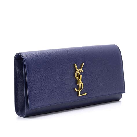 ysl grained leather clutch|YSL clutch nordstrom.